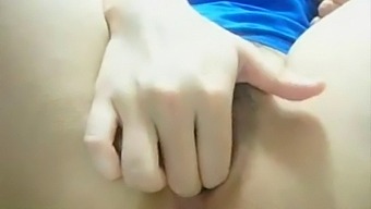 Real Korean Teen'S Homemade Masturbation Video With Cucumber