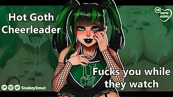 Cheerleader'S Erotic Audio For Men: Hot Goth Cheerleader'S Pov Hentai Experience
