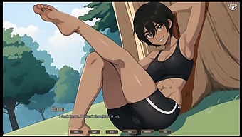 Hentai Game Animation Of First-Time Anal With My Adorable Girlfriend In The Woods